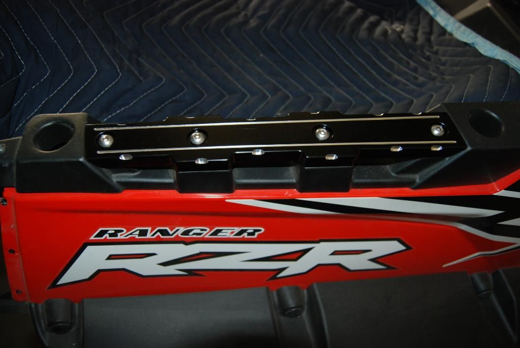 Polaris RZR Black Billet Bed Rails Polaris RZR Forum RZR